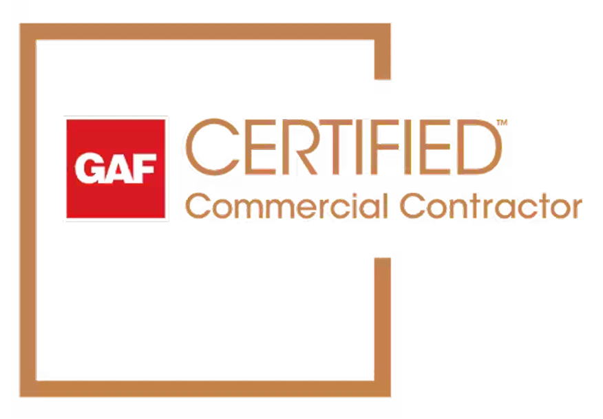 GAF Certified Commercial Contractor